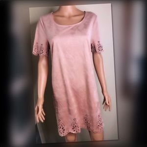 Francesca dress Aina be - velvet shift M pink